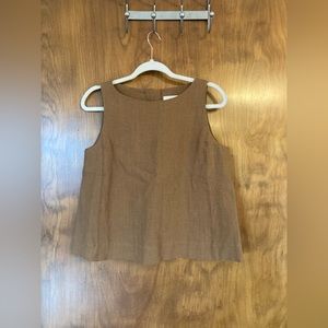 Sezane linen tank top